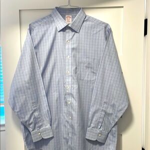Brooks Brothers Blue Dress Shirt Classic Fit